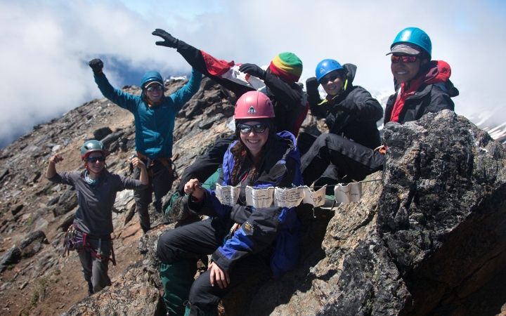 mountaineering adventure for teens